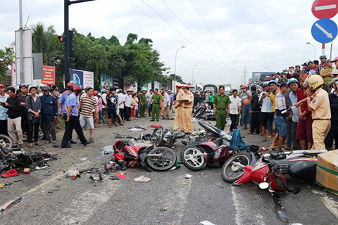 109 người thương vong do tai nạn giao thông trong 3 ngày nghỉ lễ