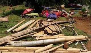 Lốc xoáy kinh hoàng trong đêm, hàng trăm ngôi nhà ở Nghệ An hư hỏng