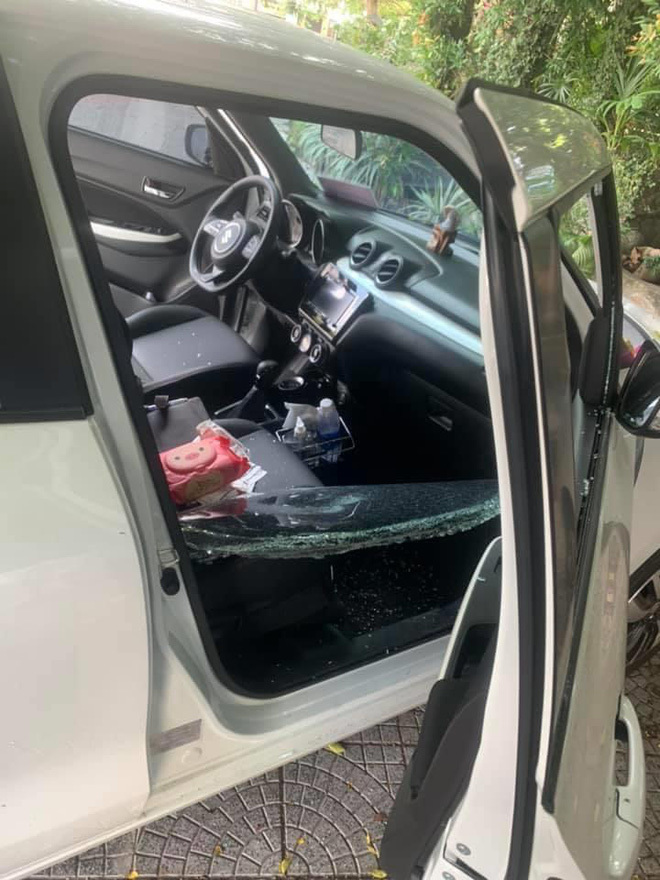 Đà Nẵng: Hàng loạt xế hộp 'hạng sang' bị đập phá, trộm tài sản 2