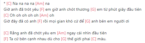 Hợp âm bài hát Chàng và nàng 3