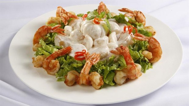 1. Salad măng cụt (Gỏi măng cụt) như: 