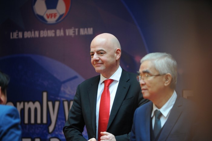 Chủ tịch FIFA gưi thư chúc mừng Bóng đá Việt Nam