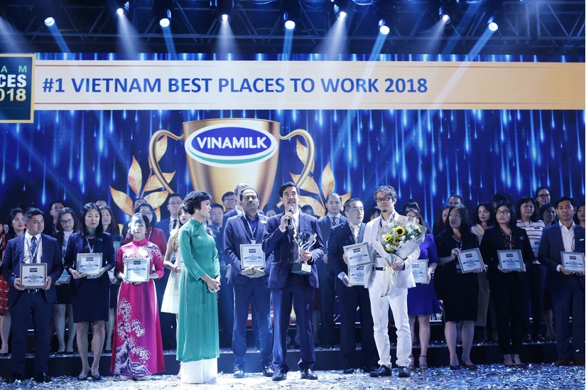 Vinamilk được các bạn trẻ bình chọn là thương hiệu nhà tuyển dụng hấp dẫn nhất Việt Nam