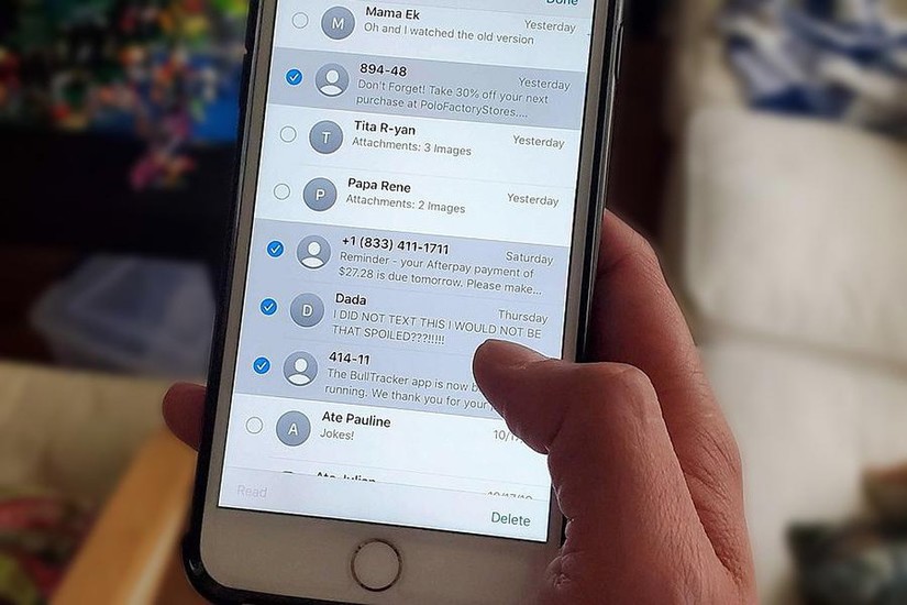 Hướng dẫn xóa nhanh nhiều tin nhắn cùng lúc trên ứng dụng Messages của iOS 13