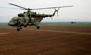 Rơi trực thăng quân sự Nga, cả phi hành đoàn tử nạn