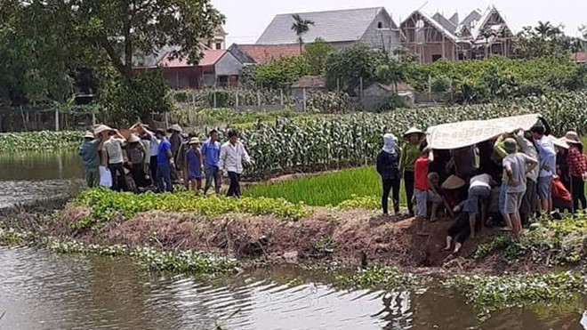 Ninh Bình: Ra sông gần nhà chơi, hai bé không may ngã xuống tử vong