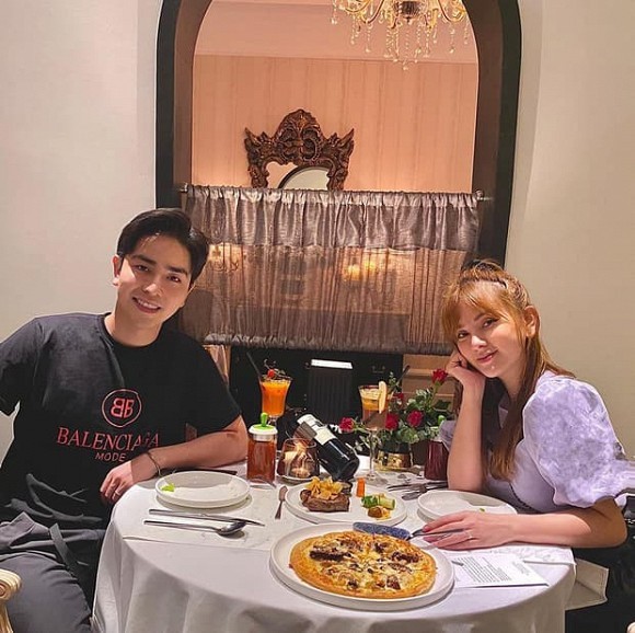 Chưa lên tiếng việc mang bầu nhưng Thu Thủy liên tục được tầm bổ, để lộ vòng 2 to bất thường