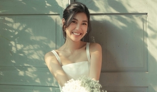 Á hậu Thuý Vân đẹp rạng ngời trong bộ ảnh cưới khiến fan xuýt xoa