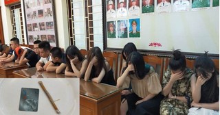 14 'nam thanh nữ tú' ở Thanh Hóa mở tiệc ma túy mừng sinh nhật