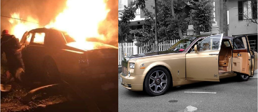 Chủ nhân xế sang Rolls-Royce cháy rụi ở Quảng Ninh là ai?