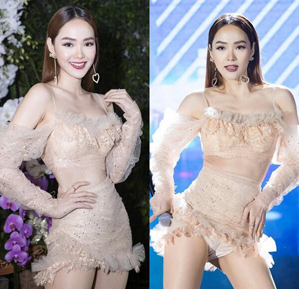 Tuyển tập những chiếc váy siêu ngắn khiến khán giả ‘gai mắt’ của sao Việt