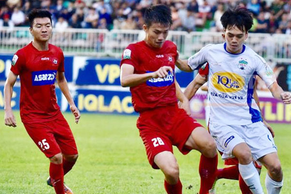 HAGL chia điểm cùng Hải Phòng ở vòng 7 V.League