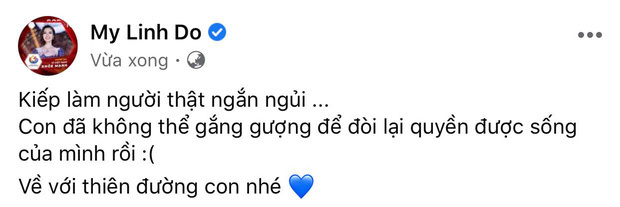 Đỗ Mỹ Linh, Lương Thuỳ Linh bày tỏ lòng tiếc thương khi biết em bé bị bỏ rơi ở hố gas đã qua đời