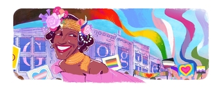 Google Doodle hôm nay 30/6/2020: Tôn vinh Marsha P. Johnson