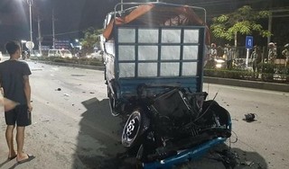 Quảng Ninh: Hai xe tải đâm trực diện, 4 người thương vong