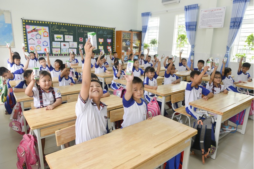 Sữa học đường TP. Hồ Chí Minh, chương trình nhân văn đem lại nhiều niềm vui cho con trẻ