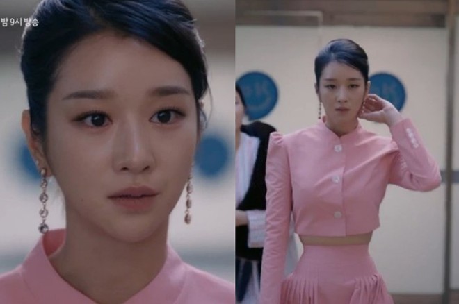 Cận cảnh vòng eo 46cm của Seo Je Jin trong 'Điên thì có sao' khiến Ngọc Trinh phải ghen tị