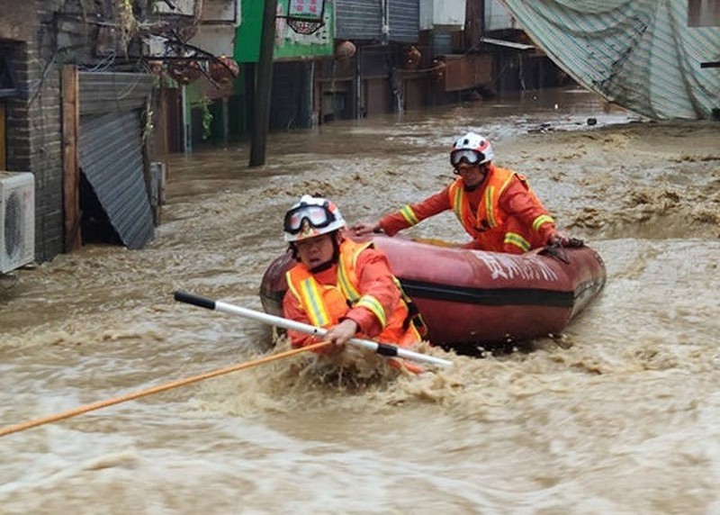Trung Quốc lâm nguy vì lũ lụt, Vũ Hán phát cảnh báo cao nhất 