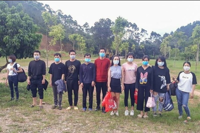 Cách ly 11 người nhập cảnh trái phép từ Trung Quốc vào Việt Nam