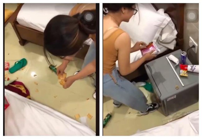 Cô gái xả rác ở khách sạn tại Vũng Tàu lên tiếng xin lỗi