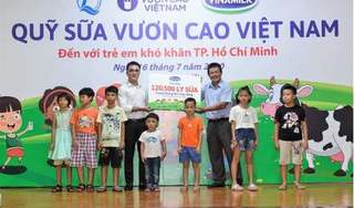 Quỹ sữa vươn cao Việt Nam và Vinamilk tiếp tục hành trình kết nối yêu thương 