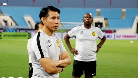 HLV Tan Cheng Hoe lại than phiền trước trận gặp Việt Nam
