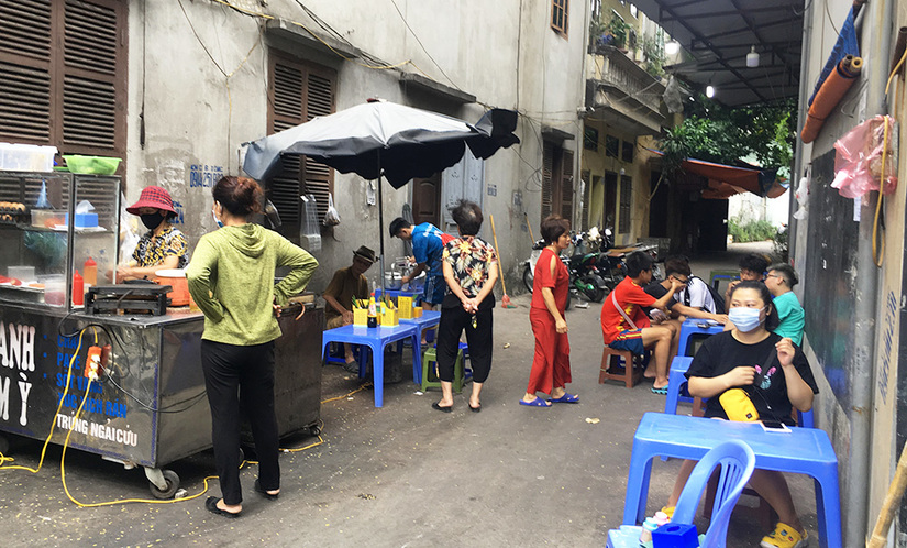 nhiều quán trà đá ở Hà Nội vẫn ngang nhiên hoạt động