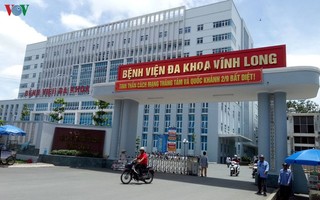 9 người tại BVĐK tỉnh Vĩnh Long bị cách ly do liên quan bệnh nhân 450