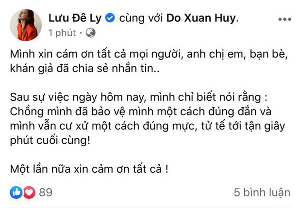 Lưu Đê Ly lên tiếng sau vụ ẩu đả với anti-fan trên phố Hàng Buồm