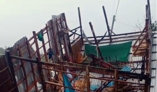 Bão số 2 làm hơn 1.400 căn nhà ở ĐBSCL sập và tốc mái 