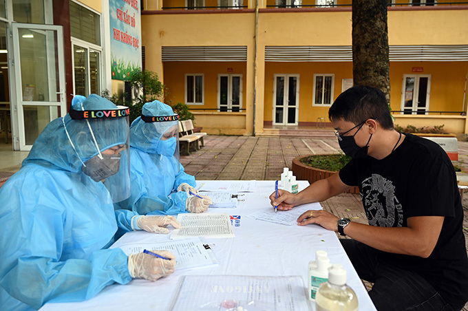 652 mẫu xét nghiệm PCR người từ Đà Nẵng về Hà Nội có kết quả âm tính