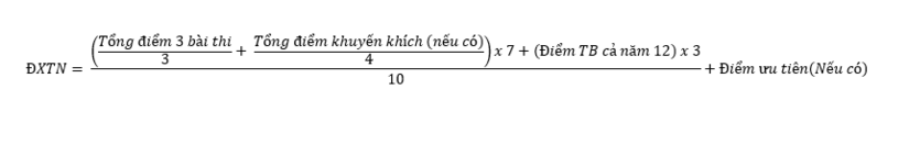 Cách tính điểm xét tuyển tốt nghiệp THPT Quốc gia 2020. 3