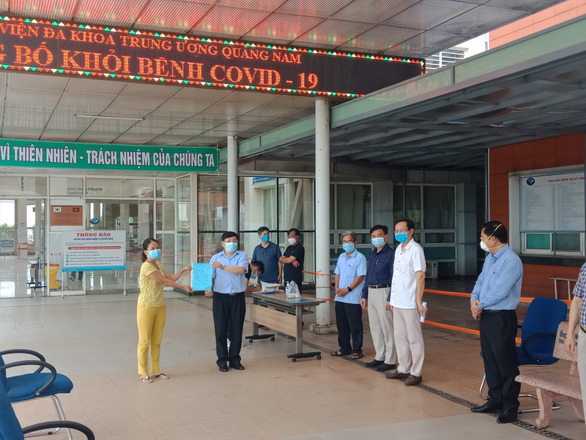 Hai bệnh nhân Covid-19 ở Quảng Nam được công bố khỏi bệnh