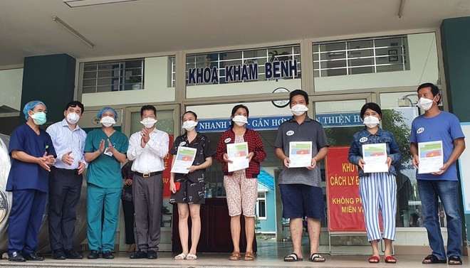 Thêm 5 bệnh nhân Covid-19 ở Đà Nẵng khỏi bệnh và được xuất viện