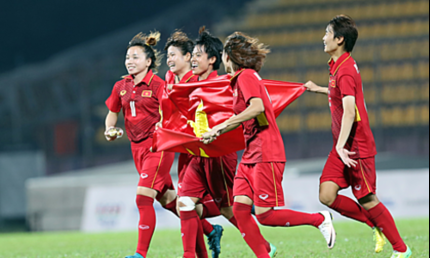 Tuyển nữ Việt Nam bỏ xa Thái Lan trên BXH FIFA