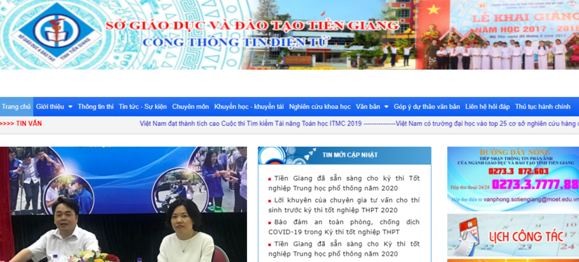 Tra cứu điểm thi THPT quốc gia 2020 tỉnh Tiền Giang ở đâu ...