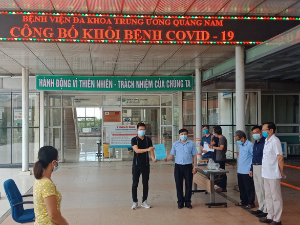 Thêm 11 người mắc Covid-19 ở Quảng Nam được xuất viện