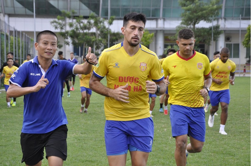 CLB Nam Định tích cực tập luyện, chuẩn bị cho sự trở lại của V.League 2020