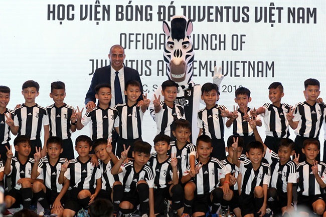 Học viện Juventus Việt Nam lỡ hẹn ra mắt người hâm mộ  