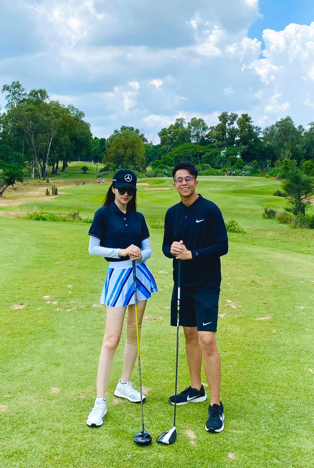 Bắt gặp hẹn hò ở sân golf, Hương Giang - Matt Liu nắm tay nhau tình tứ khiến fan phát hờn
