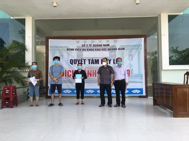 Thêm 7 bệnh nhân Covid-19 ở Quảng Nam được công bố khỏi bệnh