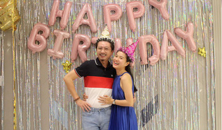 Lâm Vỹ Dạ hạnh phúc khi được ông xã Hứa Minh Đạt tổ chức sinh nhật tại resort 5 sao