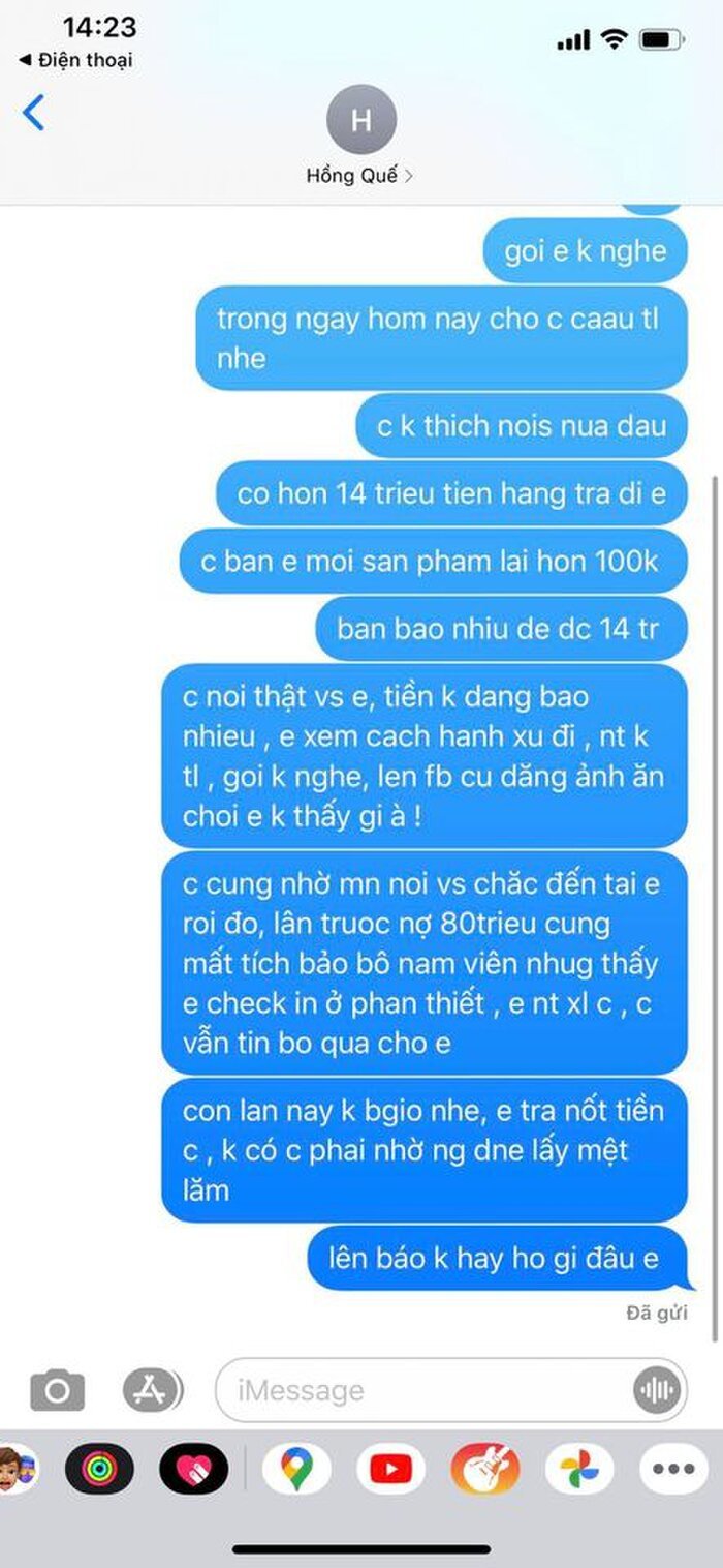 Vợ cũ Việt Anh 'tố' Hồng Quế vay tiền không trả