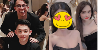 Hương Giang bị fan 'khui' khoảnh khắc 'dính như sam' bên Matt Liu trong tiệc sinh nhật