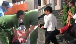 Cho thi hành án bị cáo uống thuốc trừ sâu tại tòa ở Bình Phước