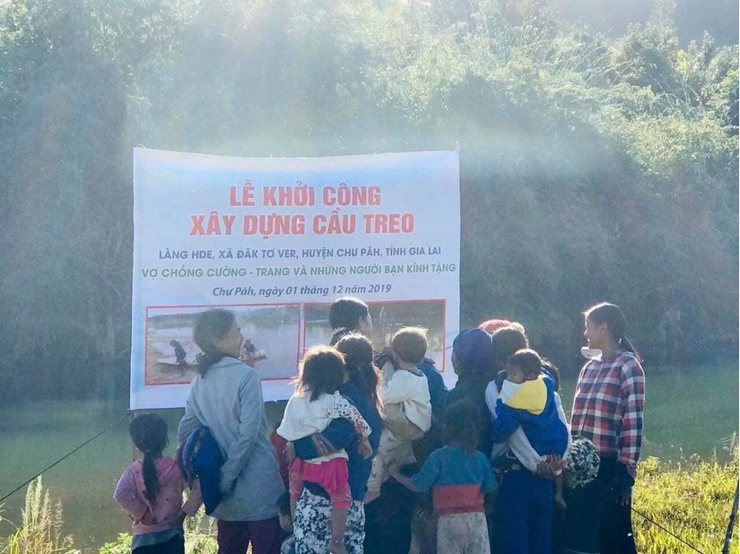 Cường Đô La Đàm Thu Trang xây lớp học tình thương cho trẻ em nghèo