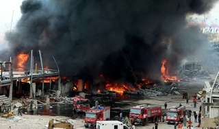 Hé lộ nguyên nhân bùng phát đám cháy ở cảng Beirut
