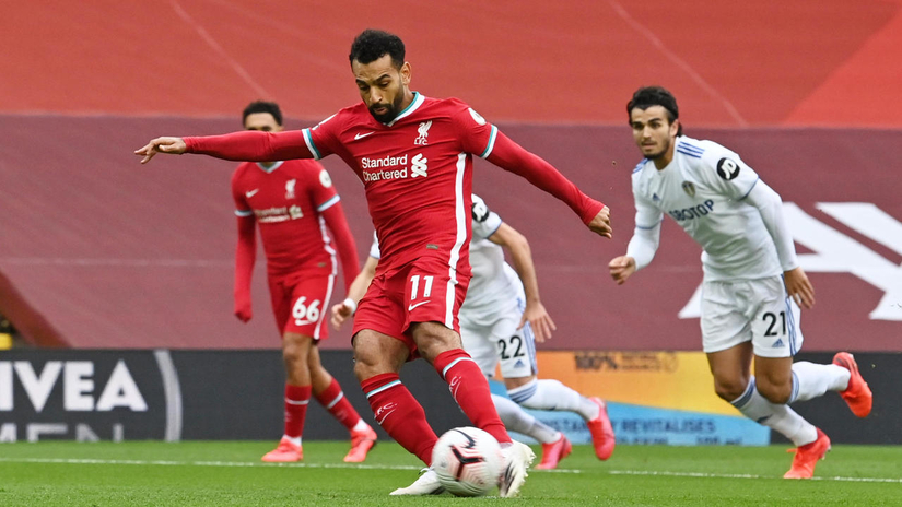 Tiền đạo Salah đi vào lịch sử ngoại hạng Anh