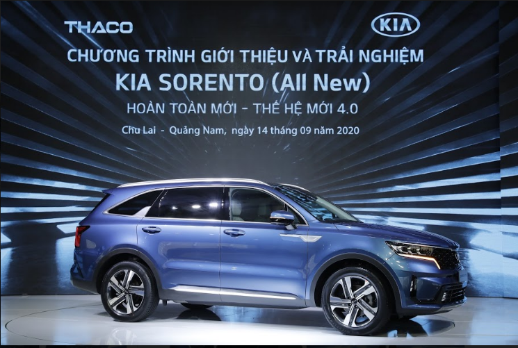 Mẫu xe Sorento thế hệ mới (4.0)- thế hệ sản phẩm mới của thương hiệu Kia