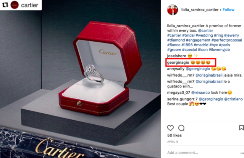 Ronaldo cầu hôn bạn gái bằng nhẫn kim cương giá trị 'khủng'